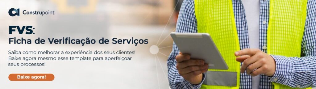 Ficha de Verificação de Serviços para melhor gestão de serviços tercerizados.